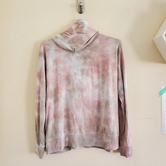 VEUC Johnny Was Calme’ tie-dye zip up hoodie, sz M - Picture 9 of 11